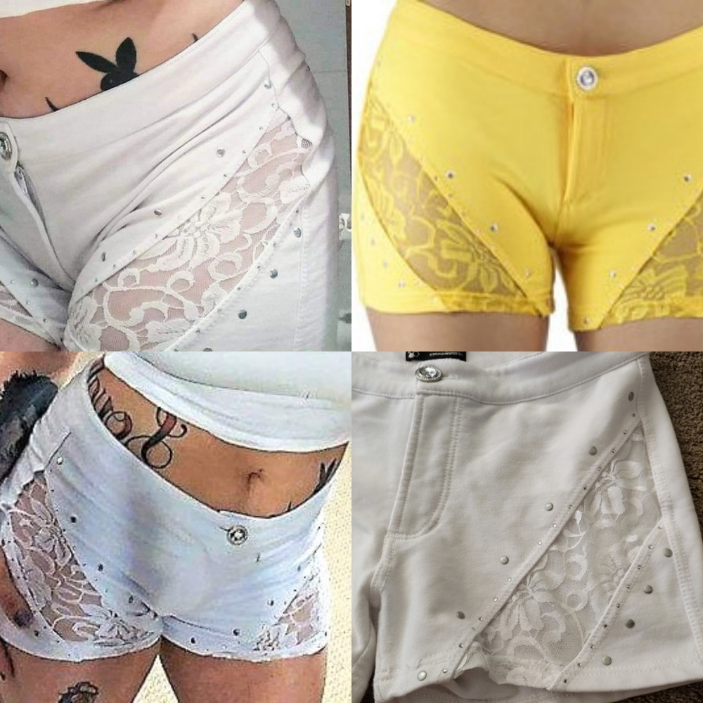 Butt lifting shorts moleton Brazilian shorts